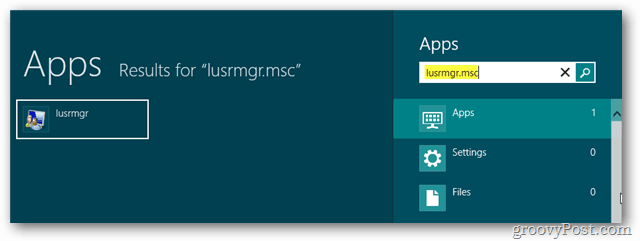 „Windows 8“: Įgalinkite įmontuotą administratoriaus abonementą