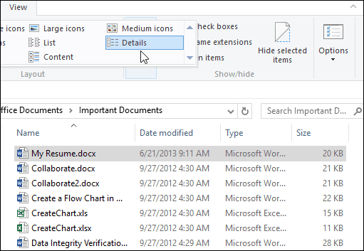 failų naršyklės „Windows 10“ informacija