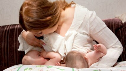 Kaip dvynukai turėtų būti maitinami krūtimi? Dvynių kūdikių žindymo padėtis