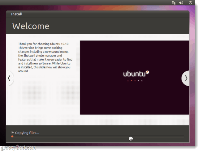 „ubuntu“ automatiškai įdiegia save