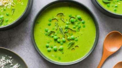 Žaliųjų žirnelių sriubos receptas! Kaip pasigaminti raminančią žirnių sriubą?