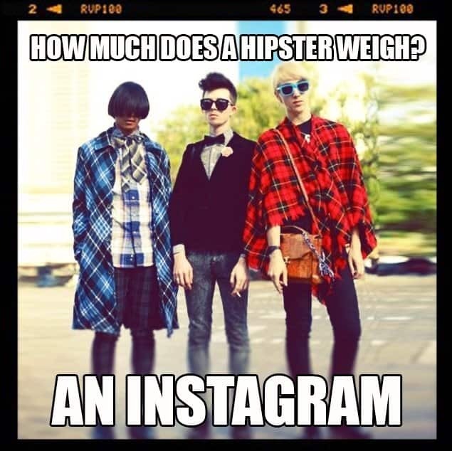 „Instagram Hipster“