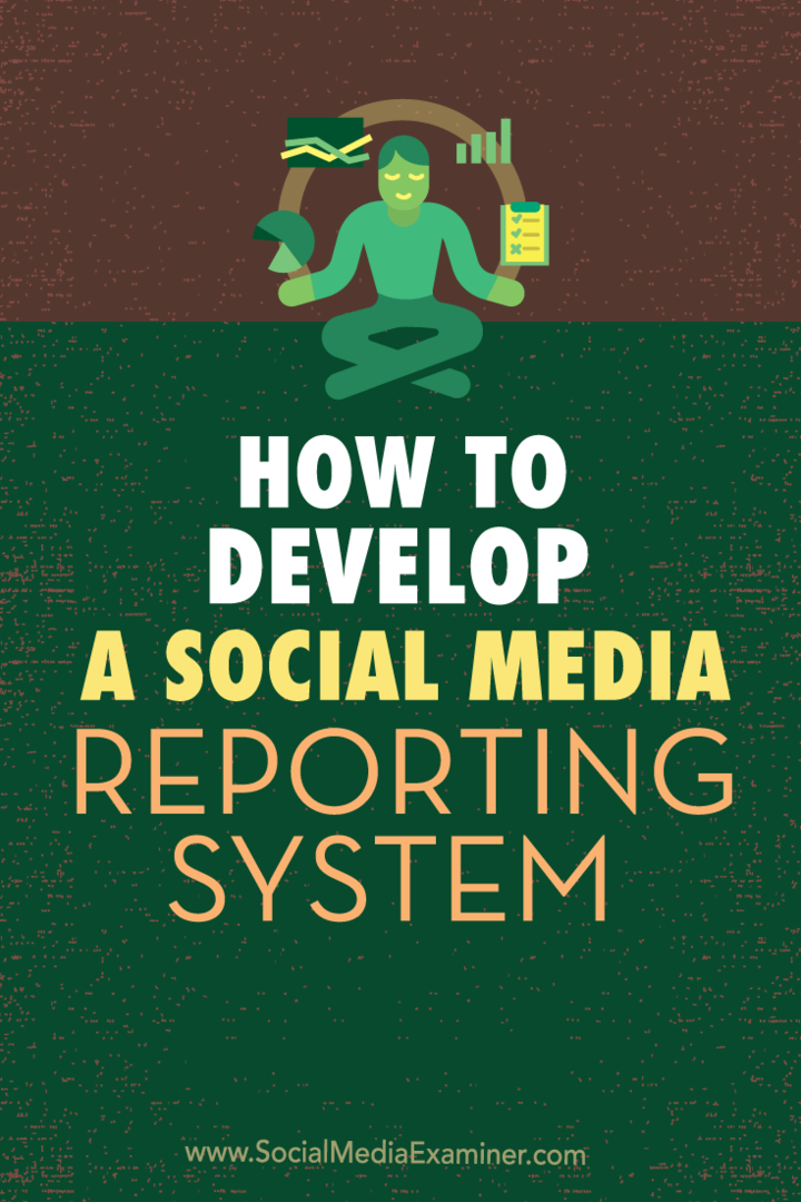 Kaip sukurti socialinės žiniasklaidos ataskaitų teikimo sistemą: socialinės žiniasklaidos ekspertas