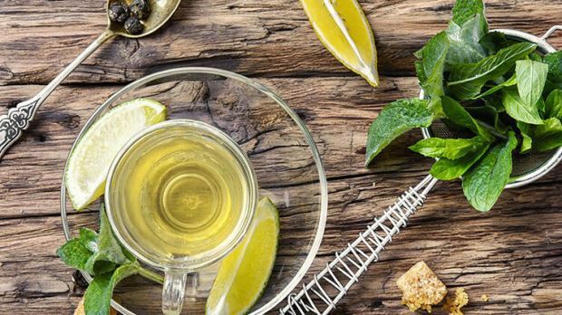 Žaliosios arbatos receptas su citrina