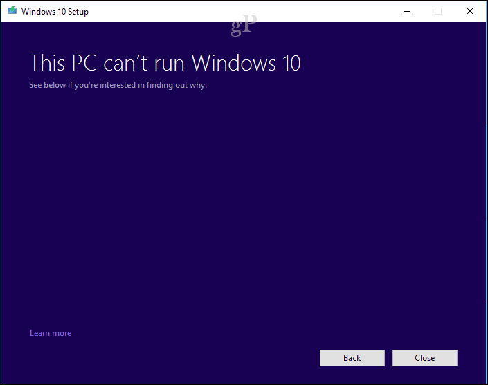 „Windows 10“ sąranka - kompiuteris negali paleisti „Windows 10“