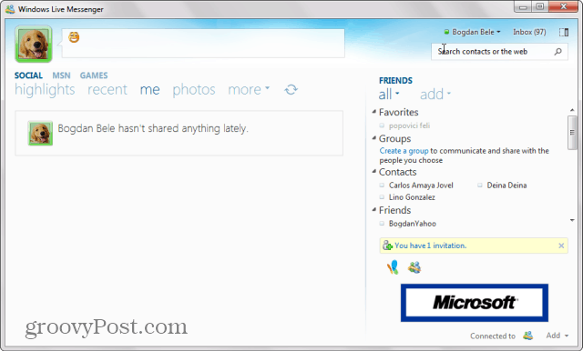 Kaip susigrąžinti „Windows Live Messenger“