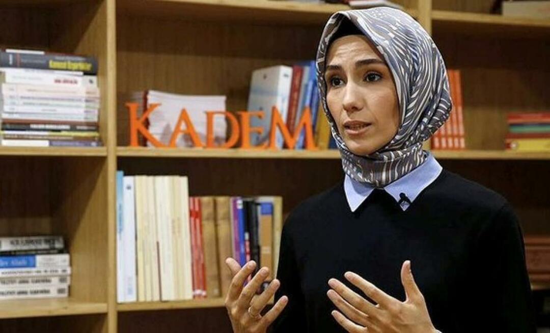 KADEM „Pagalbos moterims centras“ atidarytas vadovaujant Sümeyye Erdoğan