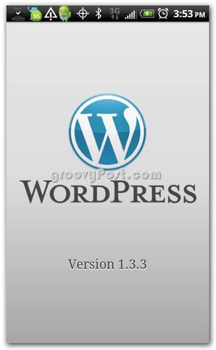 „Wordpress“ „Android“ 1.33 versijoje