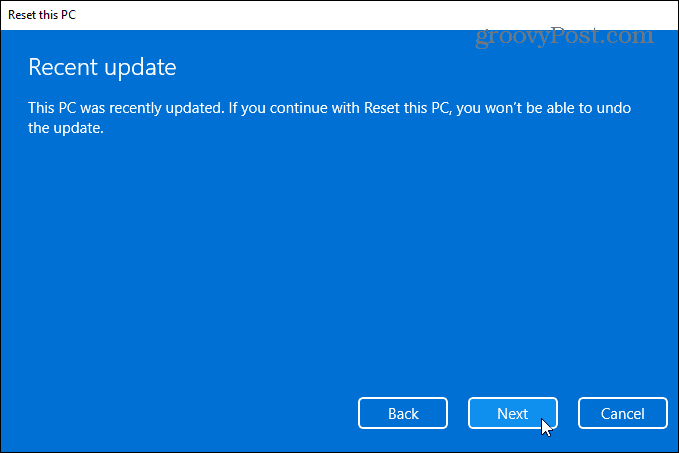 naujausias „Windows 11“ atnaujinimas