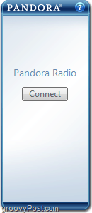 mygtuką pajungti, kad paleistumėte „pandora“ įtaiso „Windows 7“
