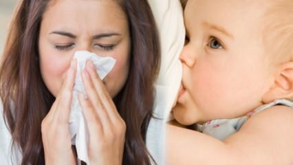Ar gripo motinos gali žindyti savo kūdikį? Gripo motinų žindymo taisyklės