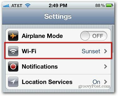 „Apple iOS“: nustoti erzinti „WiFi PopUp“ pranešimus