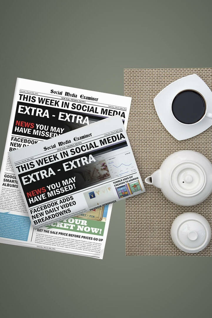 socialinės žiniasklaidos eksperto savaitės naujienų kovo 26 d., 2016 m