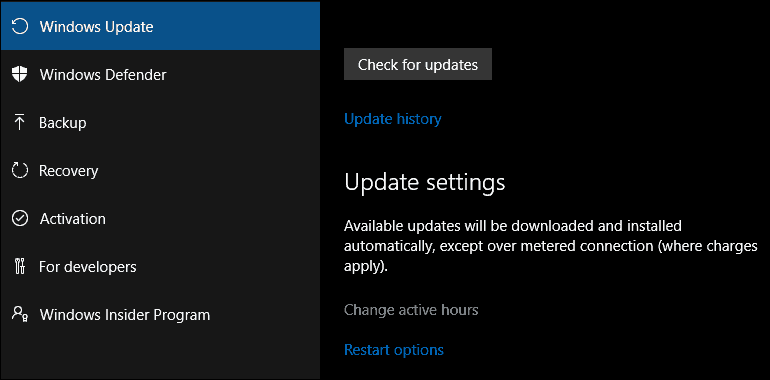 Kaip atidėti, atidėti ar blokuoti „Windows 10“ kūrėjų atnaujinimą
