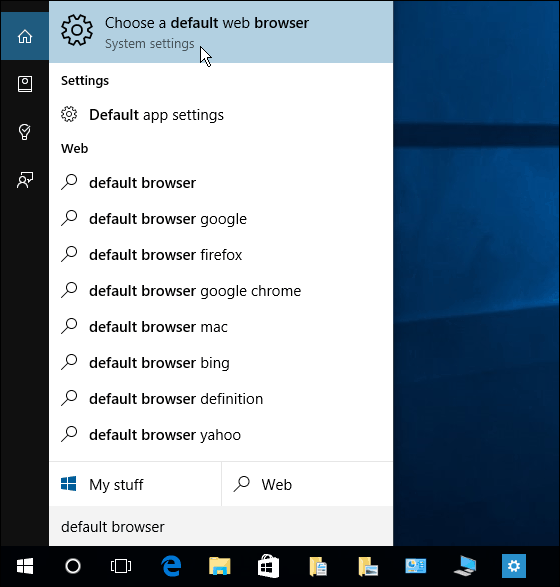 „Cortana“ paieška „Windows 10“