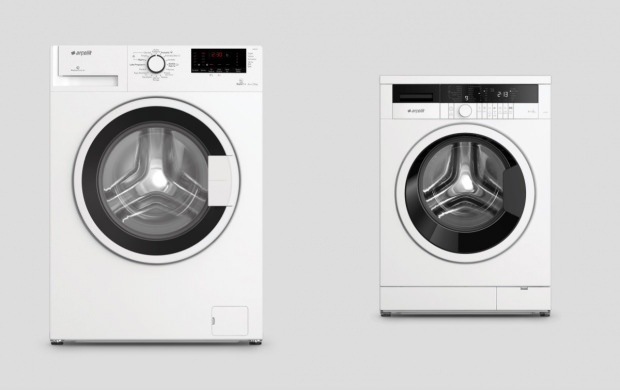 skalbimo mašinos ekskavatorius