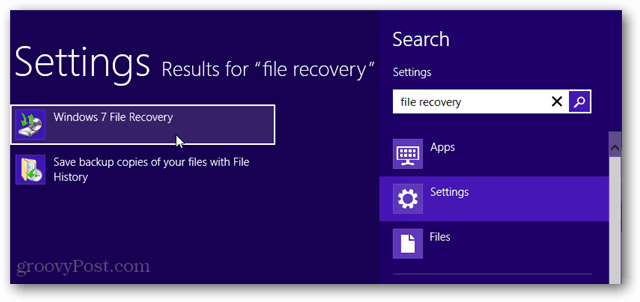 ieškoti metro Windows 7 failų atkūrimas