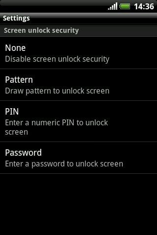 Saugumo užraktas „Android“