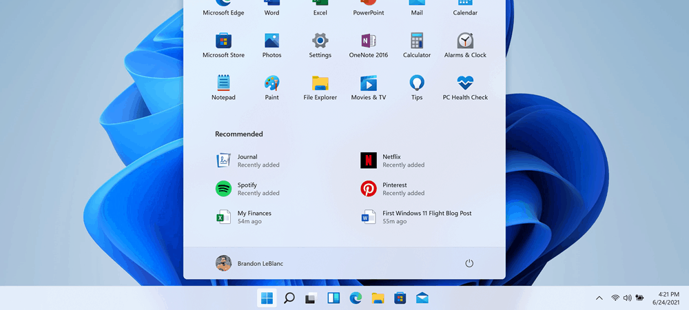 Kaip paslėpti rekomenduojamus elementus „Windows 11“ meniu Pradėti