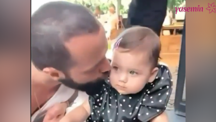 Specialus Berkay žmonos Özlem Şahin vaizdo įrašas jo dukrai Arijai
