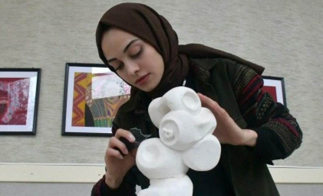 Kultūros ministerijos apdovanojimas Emine Erdağ, kuri savo kelią pradėjo nuo tapybos ir tęsė skulptūrą!
