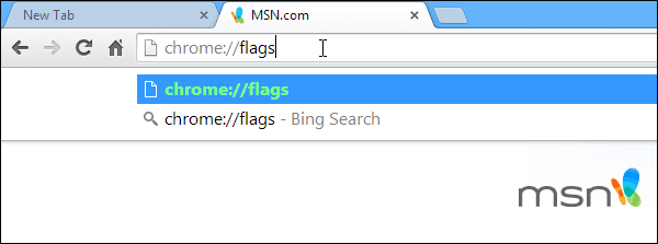 „Chrome“ vėliavos