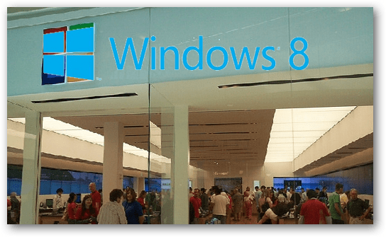 „Windows 8 Pro“ atnaujinimas už 14,99 USD, pradedant naujų kompiuterių pirkėjų pasirodymą