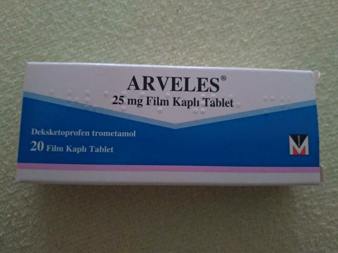 Arveles tabletė