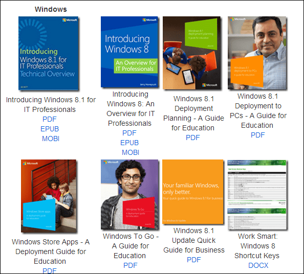 Atsisiųskite nemokamas „Microsoft“ elektronines knygas apie „Microsoft“ programinę įrangą ir paslaugas