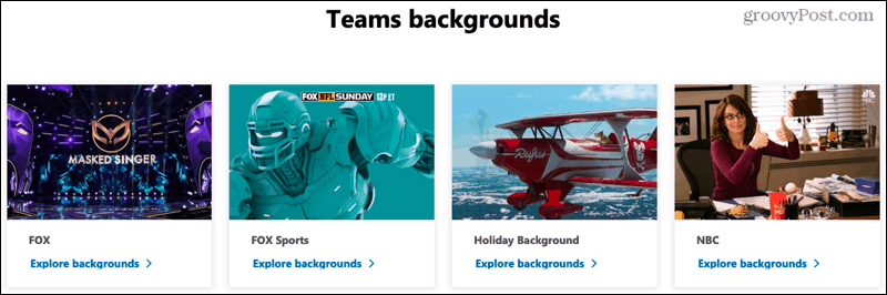 „Microsoft Teams“ fono svetainė