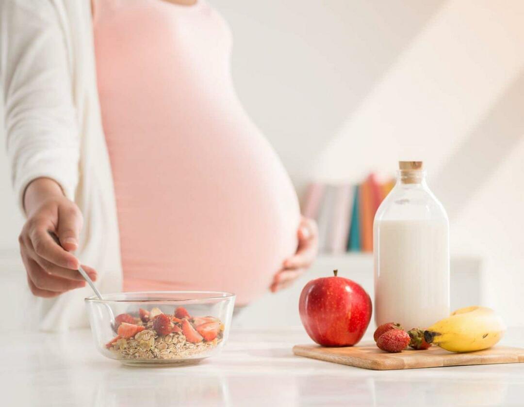 mityba nėštumo metu