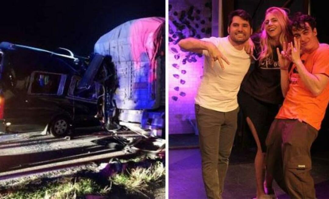 Teatro aktorius vežęs mikroautobusas sudužo! Per katastrofišką avariją Amasijoje yra žuvusiųjų ir sužeistų