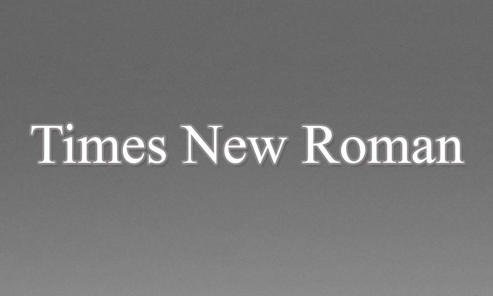 2 - „Times New Roman“
