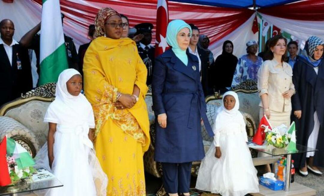 Dėkojame Emine Erdoğan už Buhari paramą!