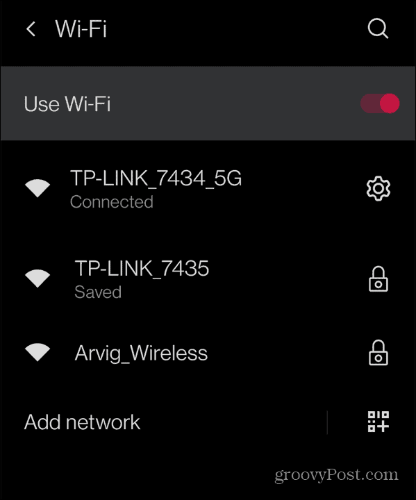wi-fi tinklas