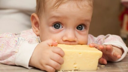 Sūrio pasirinkimas kūdikiams