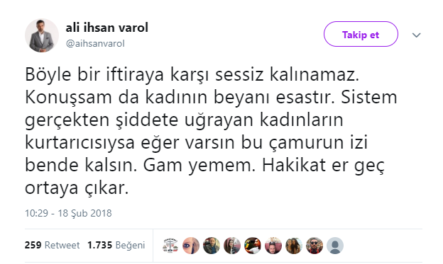 Kas yra Ali İhsan Varol? Jo žmona atsakė į įtarimus dėl smurto!