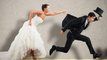 Kodėl vyrai bijo santuokos?