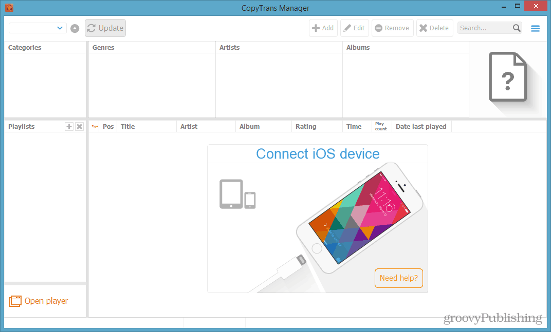 „ios“ įrenginys sujungia sinchronizavimo muziką 