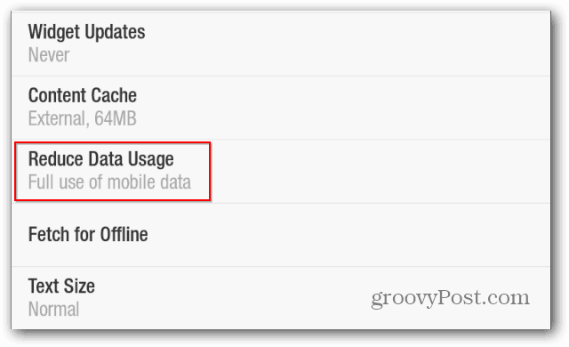 „Flipboard“ sumažina mobiliųjų duomenų naudojimą ir sumažina duomenų naudojimą