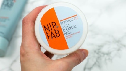 „Nip + Fab Glycolic Fix Facial Pad“ produkto apžvalga