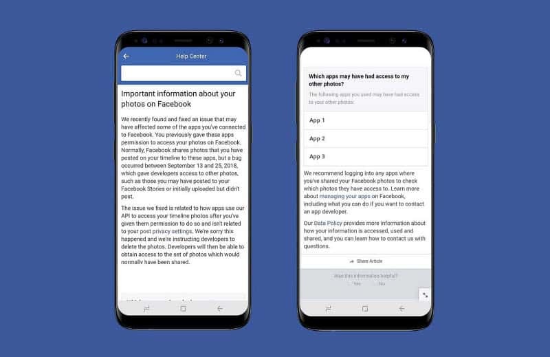 „Facebook“ klaidoje pateikiamos vartotojų nuotraukos