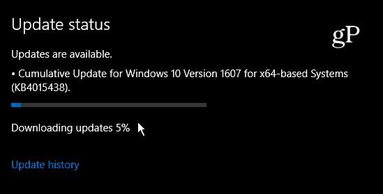 „Microsoft“ leidimų naujinimas KB4015438, skirtas „Windows 10“ kompiuteriams