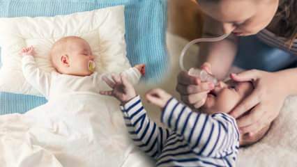 Kaip išvalyti kūdikio nosį, neskaudinant? Nosies užgulimas ir valymo būdas kūdikiams