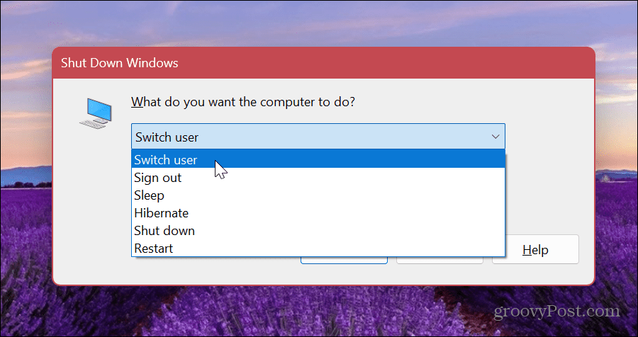 Perjunkite vartotojo abonementus sistemoje „Windows“.