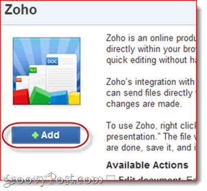 „Zoho Office“ ir „Box.net“