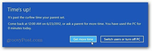 Nustatykite tėvų kontrolę „Windows 8“