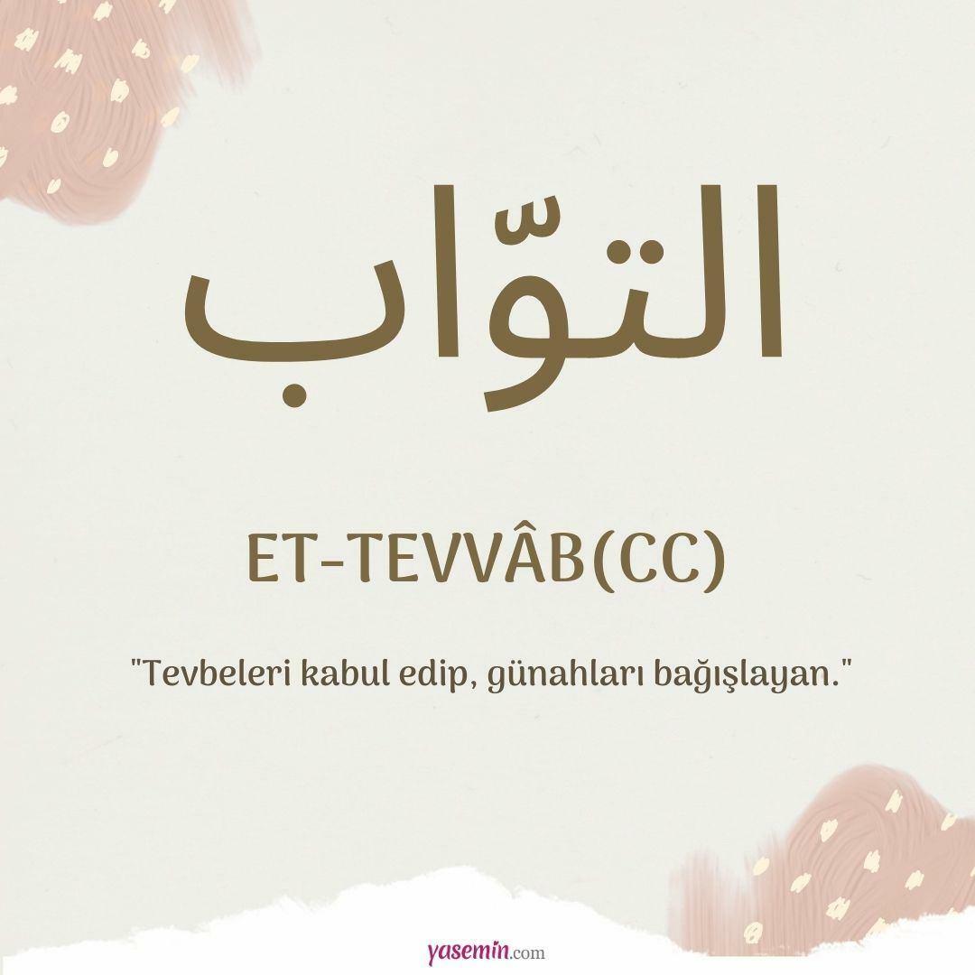 Ką reiškia Et-Tawwab (c.c)?