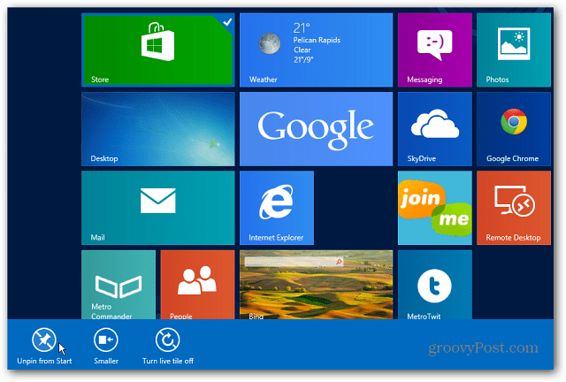 Kaip išjungti parduotuvę „Windows 8“