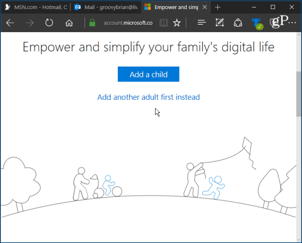 „Microsoft“ šeimos sauga
